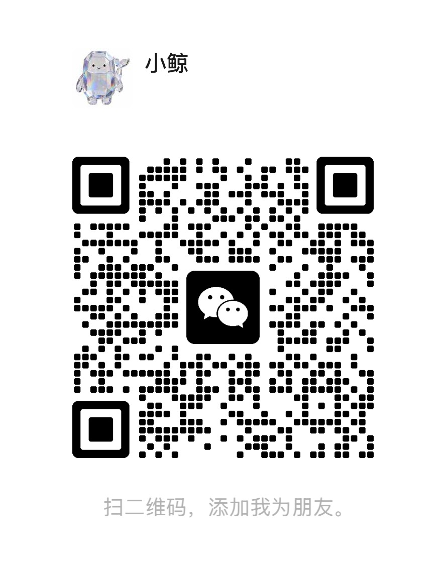 WeChat QR code — Xiaojing